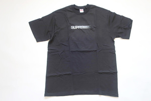 (L)Supreme Motion Logo TeeシュプリームモーションロゴTシャツ黒ボックスロゴ