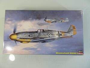 ハセガワ　1/48　ドイツ空軍　戦闘機　メッサーシュミット　Bf109F-2　KitNo,J10　プラモデル　美品