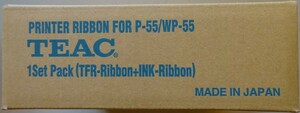 【新品・未開封】TEAC P-55B WP-55用　カラーリボンセット　RIBBON-PHOTO（19610050-10）　2022090053_3