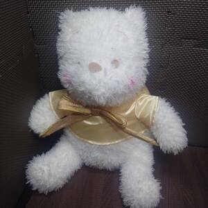 【中古】WINNE THE POOH　白いプーさん　ぬいぐるみ　SEGA　景品　PRIZE　くまのプーさん　【管理No.1580】