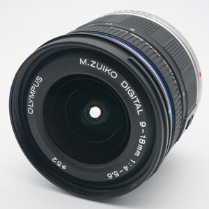 新品級 オリンパス OLYMPUS 超広角ズームレンズ M.ZUIKO DIGITAL ED 9-18mm F4.0-5.6