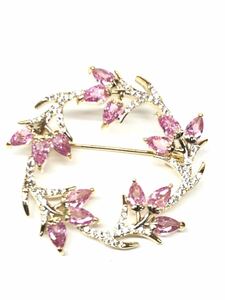 Rhinestone Brooch 727