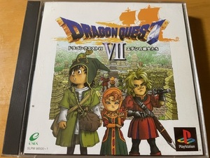 【即決】DRAGON QUESTⅦ 7 エデンの戦士たち★ドラゴンクエスト★PS プレイステーション★PlayStation★ENIX