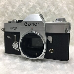 Canon FTQL ボディ キヤノン 35mm一眼レフカメラ FLマウント 色：シルバー クイック・リターンミラー TTL測光 ジャンク品 ／ 05-01067