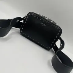 美品✨　jimmy choo ショルダー　2way ペガシ　黒　スタッズ　星