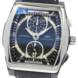 IWC SCHAFFHAUSEN IW376601 ダヴィンチ クロノグラフ 自動巻き メンズ _862366