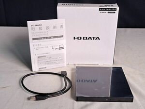 K : アイ・オー・データ I-O DATA EX-BD03K ポータブル ブルーレイドライブ USB3.0対応 M-DISC BDXL対応 動作未確認