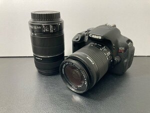 中古品　CANON　キヤノン　EOS kiss X7i Wズームキット