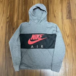 NIKE ロゴ パーカー グレー M 国内正規品 裏起毛 ナイキ AIR