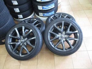 RX-8純正/インポート18インチ4本セット　225/45/18　5穴　PCD114.3　8J　マツダ　太田