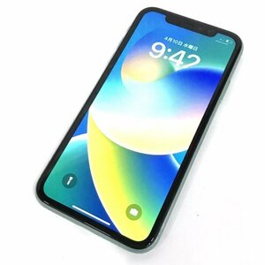 1円 AU Apple iPhone11 A2102 MT6V2J/A 256GB シルバー スマホ 本体 利用制限〇 SIMロック解除済