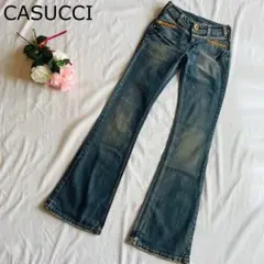 【新品☆】カスッチCASUCCI フレアデニム ブーツカット ヴィンテージ