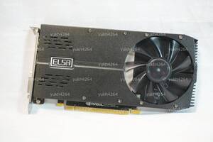 【美品】ELSA GeForce GTX 1050 Ti 4GB SP GDDR5 1スロット ショート基板 21.1cm 補助電源無し コンパクトPC 推奨150W DeskMeet NUC