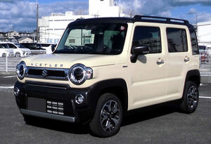 令和5年11月 ハスラー JスタイルⅡターボ 4WD 特別限定車 ハイブリッド ナビTV バックモニター ソフトベージュツートン 車検令和8年11月