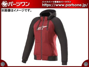 ●新品SALE 40%OFF●アルパインスターズ ステラクローム スポーツフーディー ジャスパーレッド/黒/白 レディースS●[M]梱包●54898