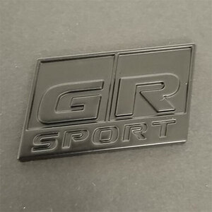 GR SPORT　エンブレム　ステッカー ブラック　Sサイズ　１枚