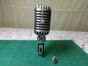 ■55-06　SHURE　シュアー　ガイコツ　55SH　seriesⅡ　ダイナミックマイク　エルビス　中古　簡易音出し確認　アイコニック Unidyne