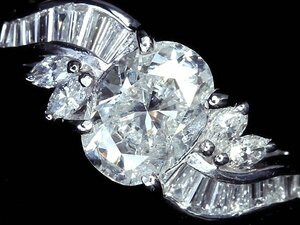 IW11915SS【1円～】新品【RK宝石】《Diamond》上質ダイヤモンド 特大1.028ct!! 極上脇石ダイヤモンド Pt900 超高級リング ダイヤ