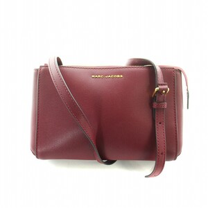 マークジェイコブス MARC JACOBS ショルダーバッグ レザー ゴールドロゴ 赤 レッド M0013941 ■GY18 /MQ レディース