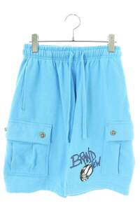 クロムハーツ ハーフパンツ PPO BRAIN NEW HALF PANTS サイズ:XS MATTY BOYブレインニュープリントハーフパンツ 中古 SS13