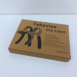 Tekeviss 握力増強器 エクササイズ 指手首力 握力調整抵抗 5kg-60kg リハビリや筋力強化に握力トレーナー y1101-1