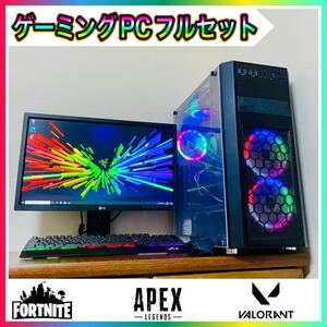 【1円〜出品】ド派手ゲーミングPCフルセット メモリ8GB/Core i7 3770/GTX960/SSD128GB/Windows10/無線LAN・WiFi対応 完全動作品