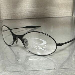 即決 90s OAKLEY オークリー E WIRE RX サングラス メガネ フレーム イーワイヤー