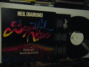 △LP NEIL DIAMOND ニール・ダイアモンド / BEAUTIFUL NOISE ビューティフル・ノイズ 国内見本盤 ROBBIE ROBERTSON