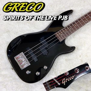 GRECO SPIRITS OF THE LIVE PJB グレコ エレキベース bass ブラック 黒 500