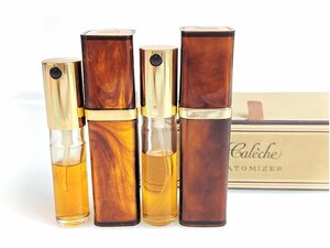 エルメス　HERMES　Caleche　カレーシュ　オードパルファム　ATOMIZER-SAC／スプレー　7～7.5ml　2本セット　YK-6612