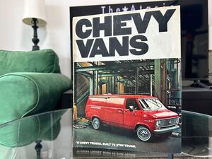 USA　1976 シボレー シェビー Van　アメ車　カタログ