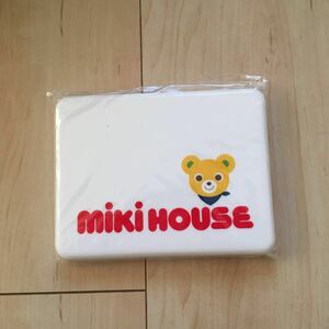 新品 ミキハウス 折りたたみランチボックス お弁当箱 ピクニック 運動会