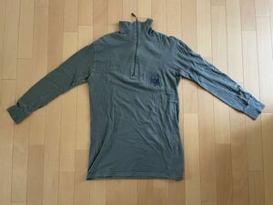 ＜MIL＞実物USED　ドイツ連邦軍　ハーフジッパー　トレーナー　シャツ　長袖　ヨーロッパ6/42サイズ？（日約L～LL）