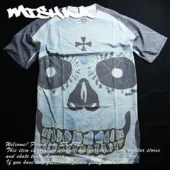 (2453) MISHKA ミシカ Tシャツ IRON SKULL TEE M