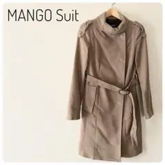 美品‼MANGO Suitスタンドカラーコート　S