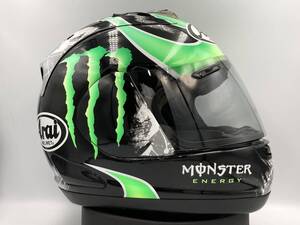 アライ Arai RX7 RR5 RX7-RR5 RX-7 RRV クラッチローモンスターエナジー フルフェイス ヘルメット Mサイズ