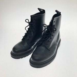 □□ Dr.Martens ドクターマーチン MONO 8ホールブーツ UK7 14353001 ブラック やや傷や汚れあり