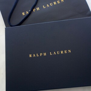 ラルフローレン☆ 空箱☆袋付き☆RALPH LAUREN☆袋☆ショップバッグ☆