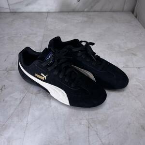 =M= PUMA speed cat スピードキャット 黒色 26ｃｍ =B-240715