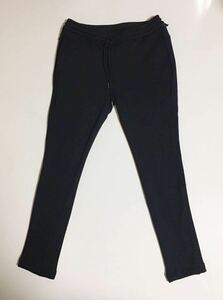 wjk バック ボア スキニー S 新品 NAVY ダヴルジェイケイ back boa skinny sweat スウェット ネイビー 紺 ジョガー フリース パンツ