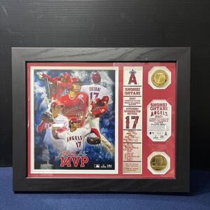 大谷翔平 2021年 MVP 獲得記念 2コインフォトミント 郵便局 数量限定3000個 ANGELS Dodgers エンジェルス ドジャース メジャー OHTANI 野球