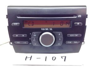 H-107　ダイハツ純正 ムーヴ L175S 86180-B2410 CQ-JD8601AK CDデッキ　即決保証付