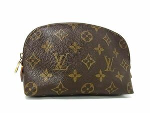 1円 LOUIS VUITTON ルイヴィトン M47515 モノグラム ポシェット コスメティック メイクポーチ マルチケース 小物入れ ブラウン系 FH2604