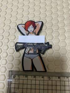 Mia Die Cut WGW Sayori ワッペン パッチ ベルクロ