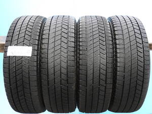 【SHT1850-S】 送料無料！2021年製 ブリヂストン VRX3 BRIDGESTONE BLLIZAK スタッドレス中古タイヤ【195/65R15】 4 本