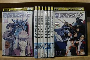 DVD 新機動戦記ガンダムW 1〜12巻(4、7、8、9巻欠品) 計8本set ※ケース無し発送 レンタル落ち ZR3561