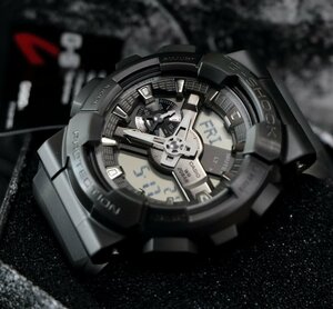 【1円送料込】新品 ブラックメタルG-SHOCK ガンブラメタルカバーG-SHOCK　GM-110MF-1A MIDNIGHT FOG