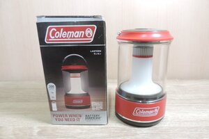 【中古】Coleman コールマン BATTERY GUARD バッテリーガード ランタン 200ルーメン キャンプ用品 災害