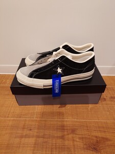 新品未使用　国内正規品　コンバースオンライン購入　SOMA Converse One Star J VTG Suede TimeLine Black/Grey 26.5cm 