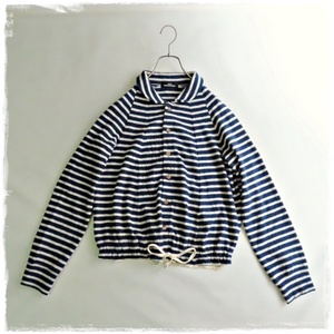 ■tricot COMME des GARCONS ■コムデギャルソン■ウール100％ tops■ボーダー■カーディガン アウター■